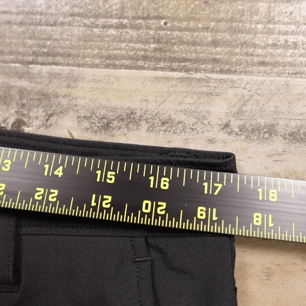 Adriano Goldschmied‎ green label pant 35x30 black lightweight golf